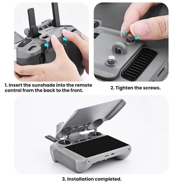 For DJI MINI 4 PRO/AIR 3S BRDRC RC2 Remote Control Hood