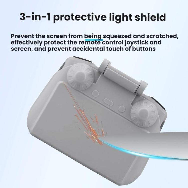 For DJI Mavic Air 2/Mavic 3 Pro BRDRC Remote Control Hood + Hanging Belt