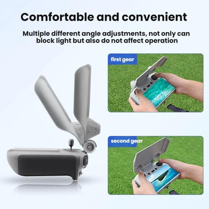 For DJI Mavic Air 2/Mavic 3 Pro BRDRC Remote Control Hood + Hanging Belt