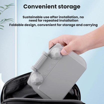 For DJI Mavic Air 2/Mavic 3 Pro BRDRC Remote Control Hood + Hanging Belt