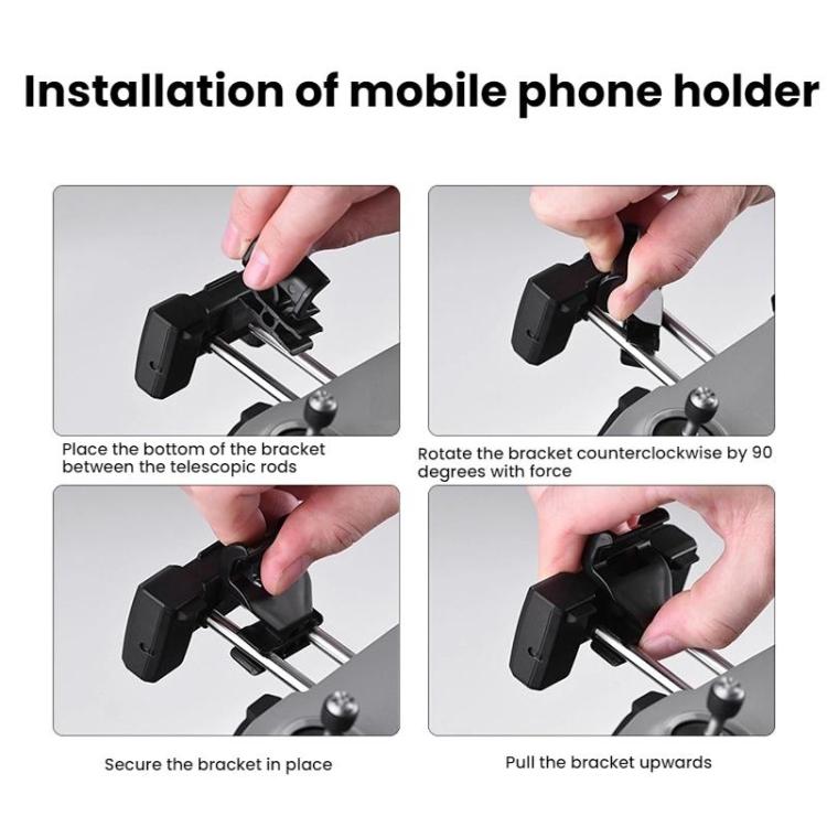 BRDRC For DJI Remote Control Bracket, Mobile Phone Stand, Tablet Stand, Mobile Phone + Tablet Stand