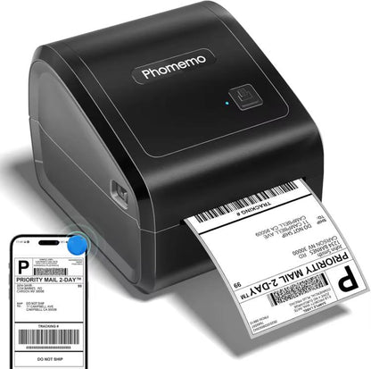 Phomemo D550-BT Thermal Shipping Label Printer Bluetooth/USB Wireless Barcode Printer, D550-BT