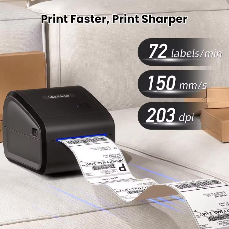 Phomemo D550-BT Thermal Shipping Label Printer Bluetooth/USB Wireless Barcode Printer, D550-BT