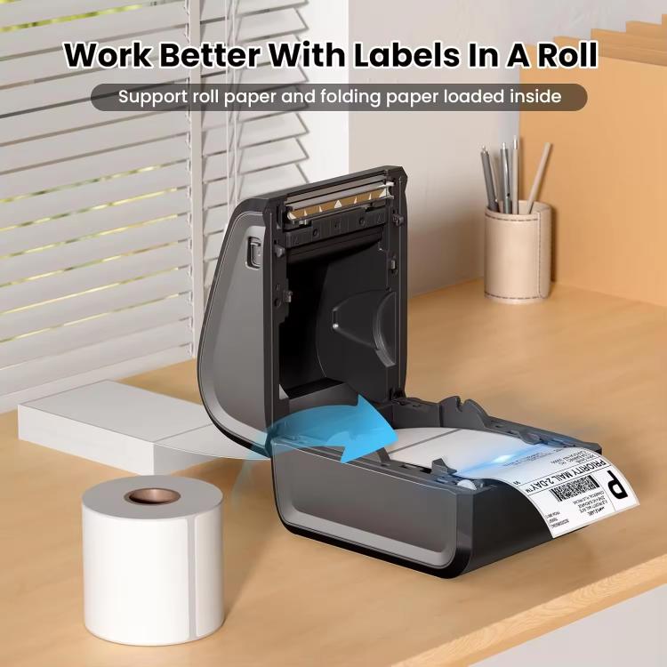 Phomemo D550-BT Thermal Shipping Label Printer Bluetooth/USB Wireless Barcode Printer, D550-BT