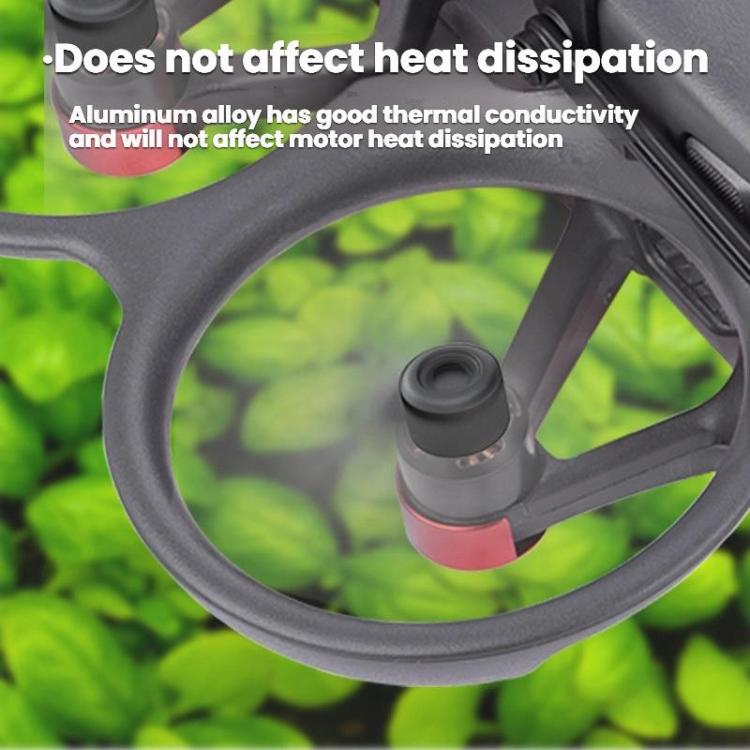 Pour les accessoires de protection anti-poussière de moteur BRDRC DJI Avata 2, couvercle de moteur, couvercle inférieur + couvercle d'objectif, couvercle inférieur + anneau de protection