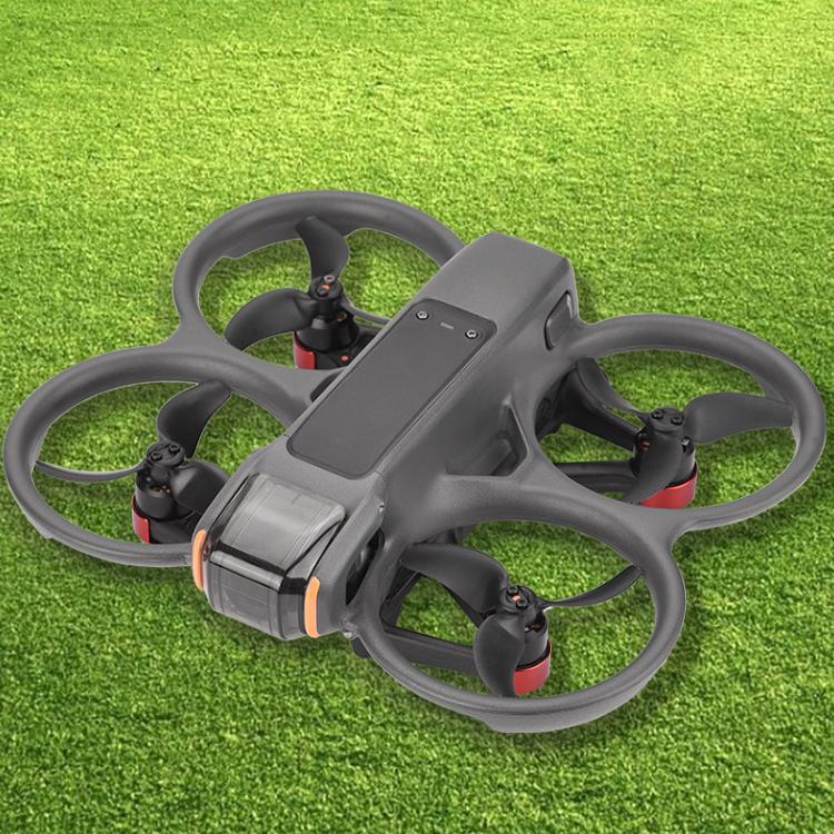 Pour les accessoires de protection anti-poussière de moteur BRDRC DJI Avata 2, couvercle de moteur, couvercle inférieur + couvercle d'objectif, couvercle inférieur + anneau de protection