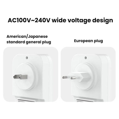 Negative Ion Air Purifier With Built-In Fan And 2 HEPA Filters For Indoor Bathroom Odor Removal, US Plug White, EU Plug White, US Plug Black, EU Plug Black