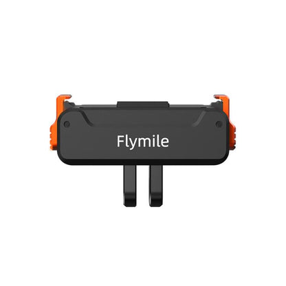 For DJI Osmo Action 5 Pro /4/3 Flymile Magnetic Quick Release Base With 1/4-inch Screw & 2-claw Interface, 1/4-inch Screw & 2-claw