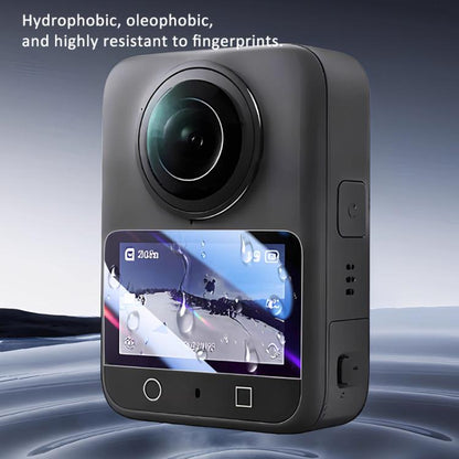 For DJI Osmo 360 Action Camera 2pcs /Pack Tempered Glass Screen Protector HD Anti-Scratch Lens Film, Screen Protector