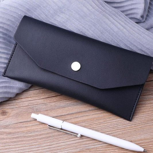 Porte-cartes en cuir PU Étui porte-cartes de visite Pochette pour cartes