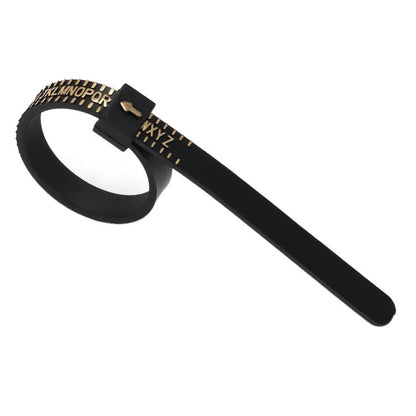 10pcs Portable Ring Measuring Belt Finger Circumference Soft Ruler