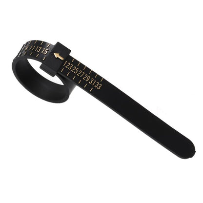 10pcs Portable Ring Measuring Belt Finger Circumference Soft Ruler