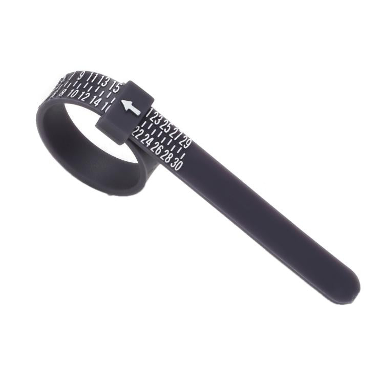 10pcs Portable Ring Measuring Belt Finger Circumference Soft Ruler