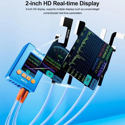 For Apple 8-16 Series One-click Power Cord Dual-port Design Supports Firmware Upgrade / Update, XA4 Pro