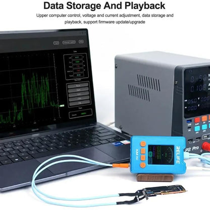 For Apple 8-16 Series One-click Power Cord Dual-port Design Supports Firmware Upgrade / Update, XA4 Pro