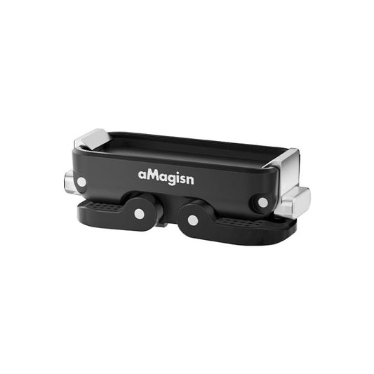 aMagisn Magnetic Quick Release Adapter for GoPro HERO13/12/11/10/9/8/11 Mini/MAX, Separate Top Mount Plate, Separate Base Unit