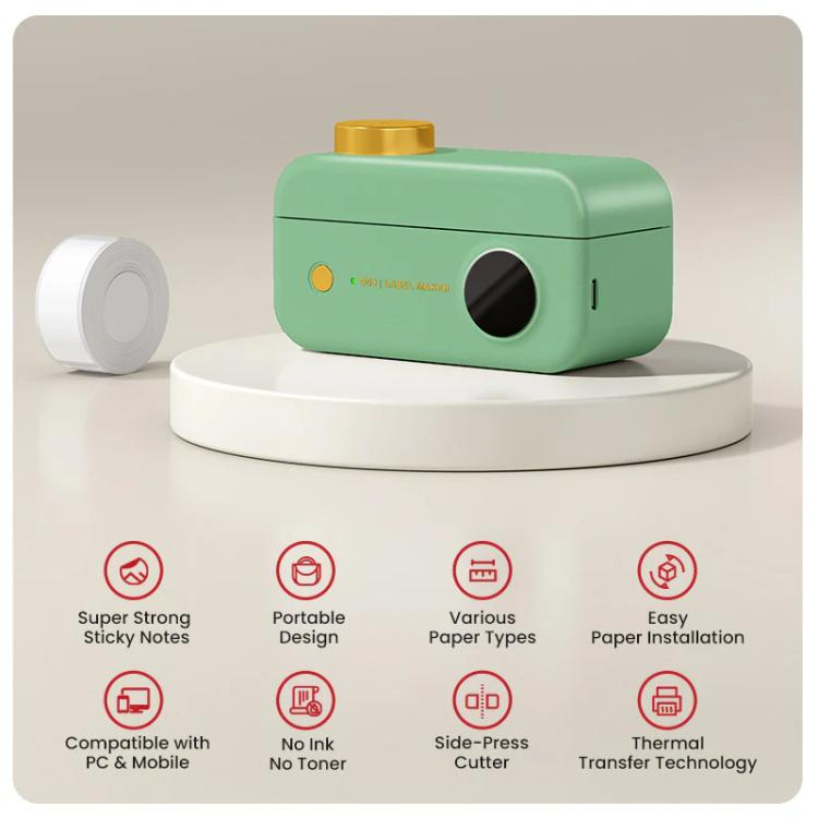 Phomemo D50 Large Home Label Maker Thermal Label Printer For 16/20/24mm Labels