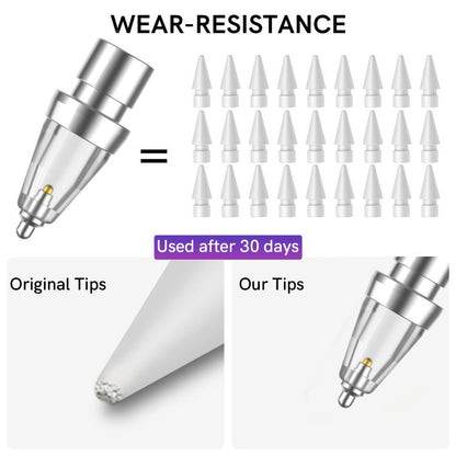 AhaStyle WG155 Replaceable Durable Metal Pen Tip, For Apple Pencil Pro / USB-C / 2 / 1, 2pcs