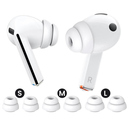 For Samsung Galaxy Buds3 Pro AhaStyle DD09 3pairs S+M+L Silicone Earbuds Earphone Protective Case With Dust Filter