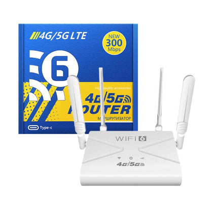 4G/5G WiFi Router Portable Plug Card Wireless Hotspot, EU Plug