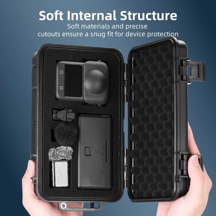 For DJI OSMO 360 BRDRC Panoramic Cameras Waterproof Portable Suitcase, For DJI OSMO 360