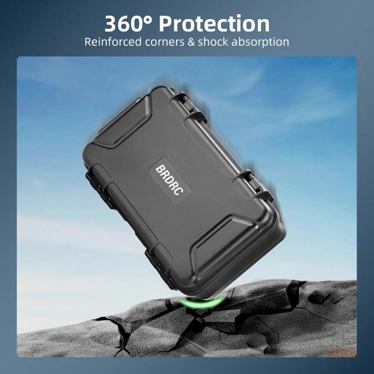 For DJI OSMO 360 BRDRC Panoramic Cameras Waterproof Portable Suitcase, For DJI OSMO 360