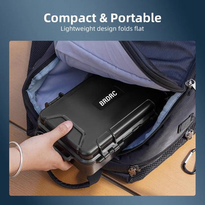 For DJI OSMO 360 BRDRC Panoramic Cameras Waterproof Portable Suitcase, For DJI OSMO 360