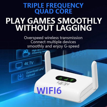 European/Asian /African Edition 4G Mini CPE Wireless SIM Card Router Portable WiFi Hotspot, EU Plug