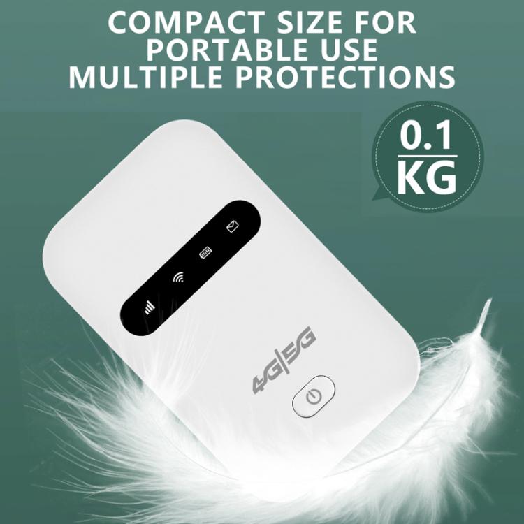 M26 4G Portable Wi-Fi Router LTE Wireless Hotspot SIM Card Router, Asian Version, Eurasian Version
