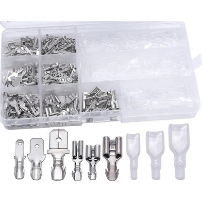 360pcs /Set Cold Press Terminal Block Spring Insert and Cover Set, 360pcs /Set Copper, 360pcs /Set Iron