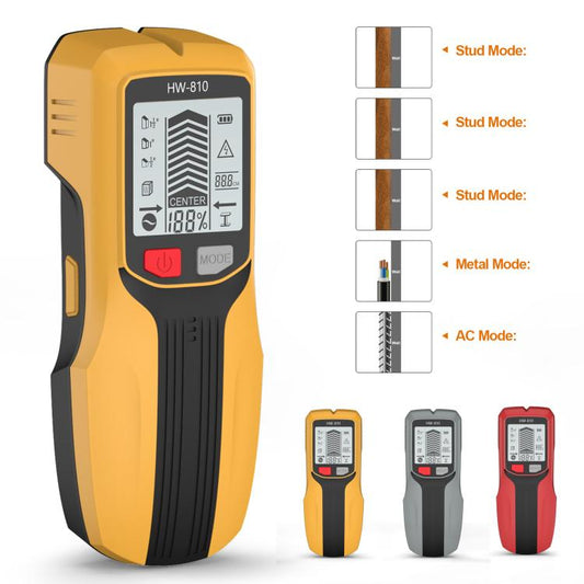 Multifunctional Wall Stud Wire Metal Detector