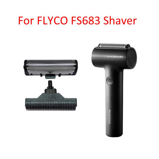 For FLYCO FS683 Shaver Replacement Parts, Foil & Blades Combo Kit, Foli, Blade