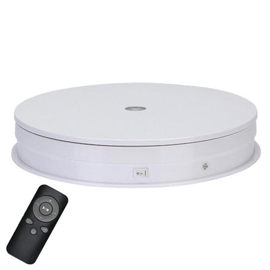 Remote Controll Light Rotating Tray Still Life Display Adjustable Speed Brightness Jewelry Stand, 20cm White Base White Light Direct Plug, 20cm Black Base White Light Direct Plug, 20cm White Base Colorful Light Direct Plug������������������������������...