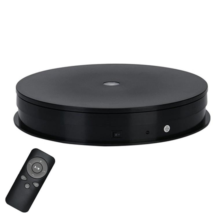 Remote Controll Light Rotating Tray Still Life Display Adjustable Speed Brightness Jewelry Stand, 20cm White Base White Light Direct Plug, 20cm Black Base White Light Direct Plug, 20cm White Base Colorful Light Direct Plug������������������������������...