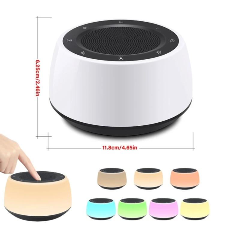 White Noise Sleep Instrument Player Speaker Bedroom Night Light
