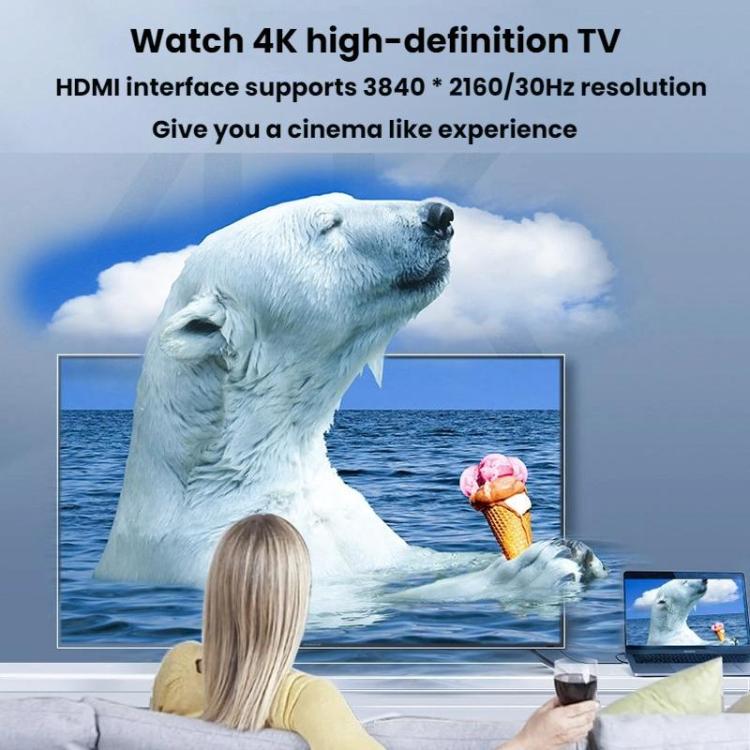 14 In 1  Type-C Docking Station USB HUB Multi Port Hub Laptop Converter