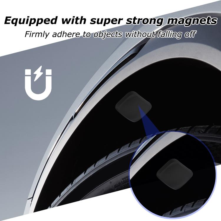 For Airtag Silicone Magnetic Protective Case