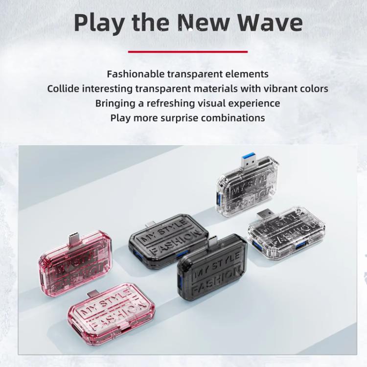 3 In 1 USB HUB Multi Port Hub Computer Converter