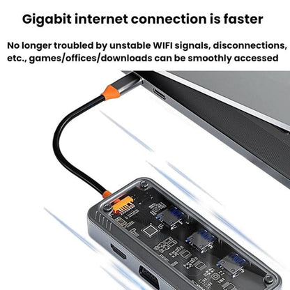 Type-C Docking Station USB HUB Multi Port Hub Computer Converter