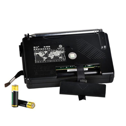 TECSUN R-909 AM FM SW 9-Band Pocket Mini Portable Radio