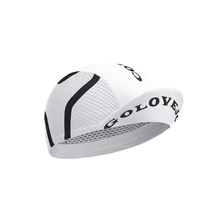 GOLOVEJOY XMZ287 Unisex Cycling Cap Helmet-Compatible Quick-Dry Sports Hat For Biking, Running, Hiking, XMZ287 Black, XMZ287 White, XMZ287 Pink