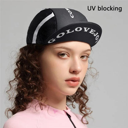 GOLOVEJOY XMZ287 Unisex Cycling Cap Helmet-Compatible Quick-Dry Sports Hat For Biking, Running, Hiking, XMZ287 Black, XMZ287 White, XMZ287 Pink