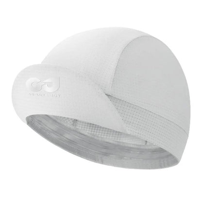 GOLOVEJOY XMZ293  Unisex Cycling Cap Helmet-Compatible Quick-Dry Sports Hat For Biking, Running, Hiking, XMZ293 White, XMZ293 Sand Sea, XMZ293 Blue
