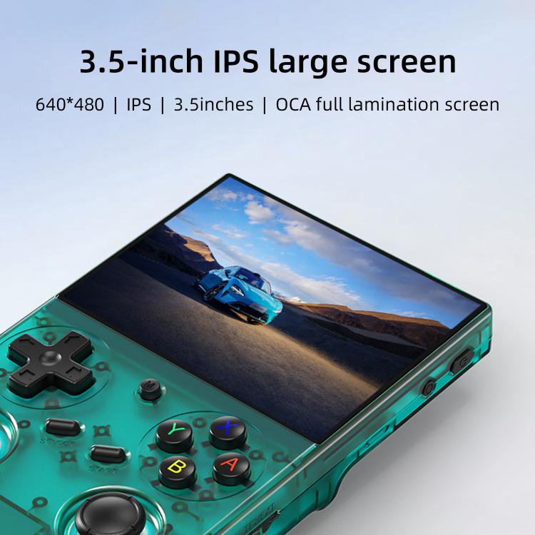 ANBERNIC RG 35XXPro Retro Handheld Console 3.5-Inch Screen Linux 64-Bit Pocket Gaming Device, 64G+128G, 64G+256G