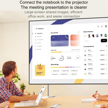 DP To HDMI 8K 60HZ HD Conversion Cable TV Computer Connection Conversion Monitor Projection Cable