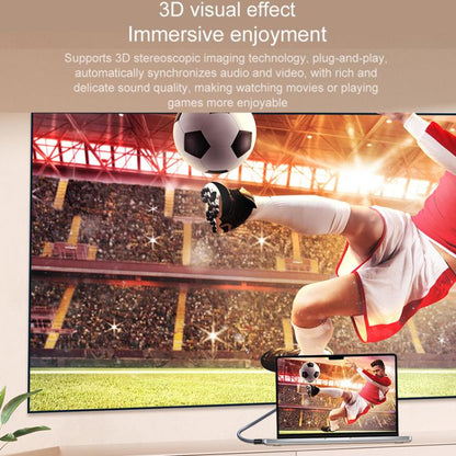 DP To HDMI 8K 60HZ HD Conversion Cable TV Computer Connection Conversion Monitor Projection Cable