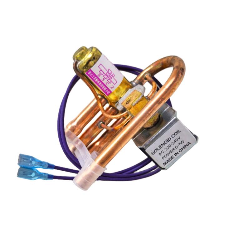 Vanne d'inversion solénoïde 4 voies universelle pour systèmes AC/pompe à chaleur, 1CV, 1,5CV-2CV, 3CV, 5CV