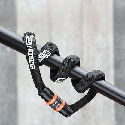 WEST BIKING 38-inch Bike Chain Lock 4-Digit Combination Security Lock for Bicycles, E-Bikes, Scooters