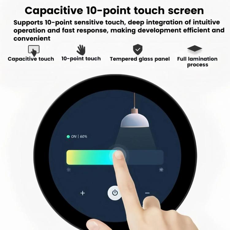 WAVESHARE 31523 ESP32-P4 Touch Circular LCD Screen Development Board