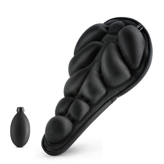 WEST BIKING YP0801259-260 Universal Heat Dissipating Inflatable Bicycle Seat Cover Cycling Mountain Bike Airbag Seat Cover, Small, Large